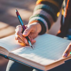 self-care through journaling
